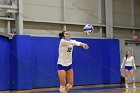 Volleyball vs Babson  Wheaton Women's Volleyball vs Babson College. - Photo by Keith Nordstrom : Wheaton, Volleyball, VB